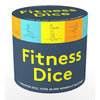 Fitness Dice (7 Wooden Dice, Over 45,000 Workout Routines!)