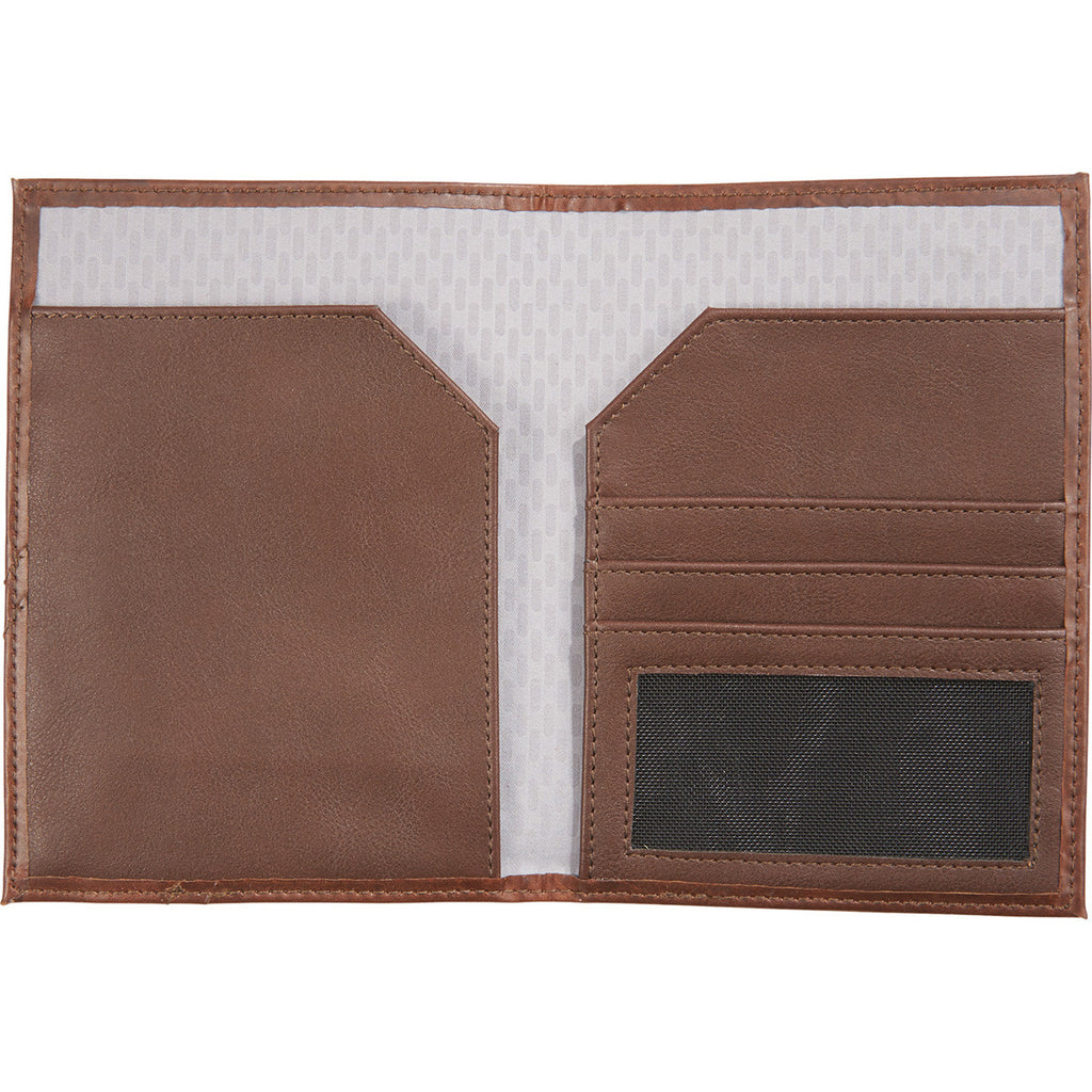 Cutter & Buck Brown Bainbridge Passport Wallet