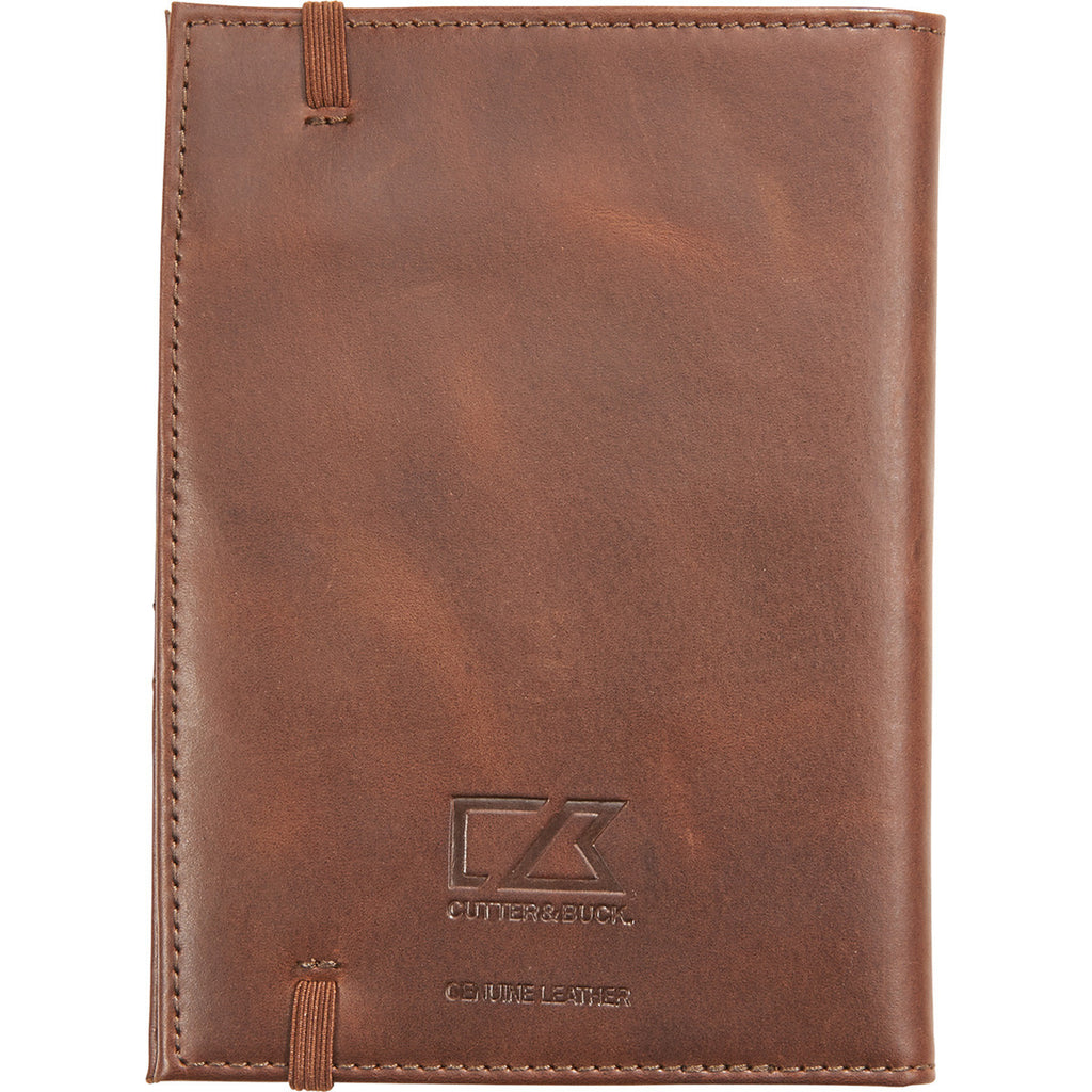 Cutter & Buck Brown Bainbridge Passport Wallet