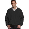 Charles River Men's Black/Light Khaki Legend Windshirt