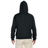 Jerzees Men's Black 8 Oz. Nublend Fleece Pullover Hood