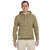 Jerzees Men's Khaki 8 Oz. Nublend Fleece Pullover Hood