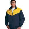 Charles River Men's Navy/Gold Championship Jacket