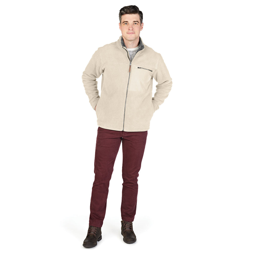 Charles River Men's Sand Jamestown Fleece Jacket