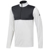 adidas Golf Men's White/Carbon Lightweight UPF Pullover