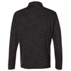 adidas Men's Black Melange Lightweight Quarter Zip