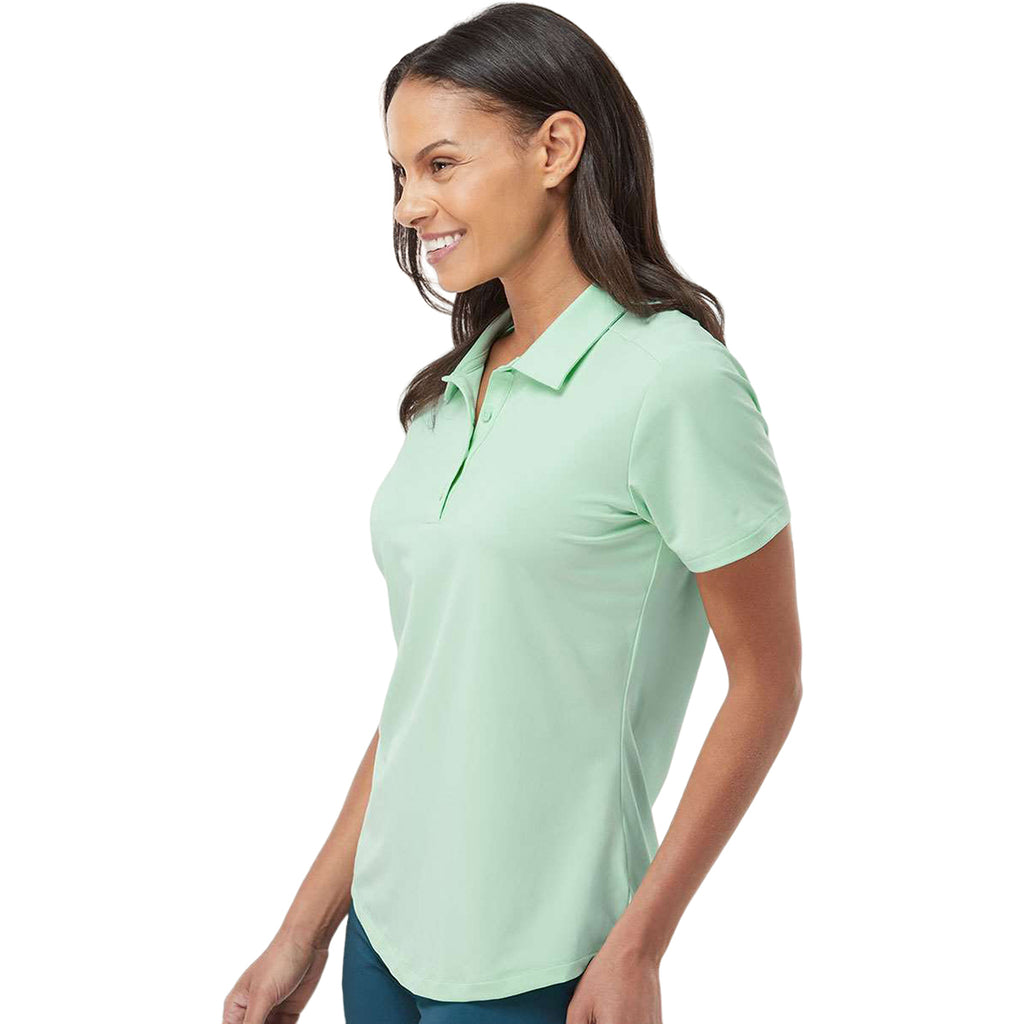 Adidas Women's Clear Mint Ultimate Solid Polo