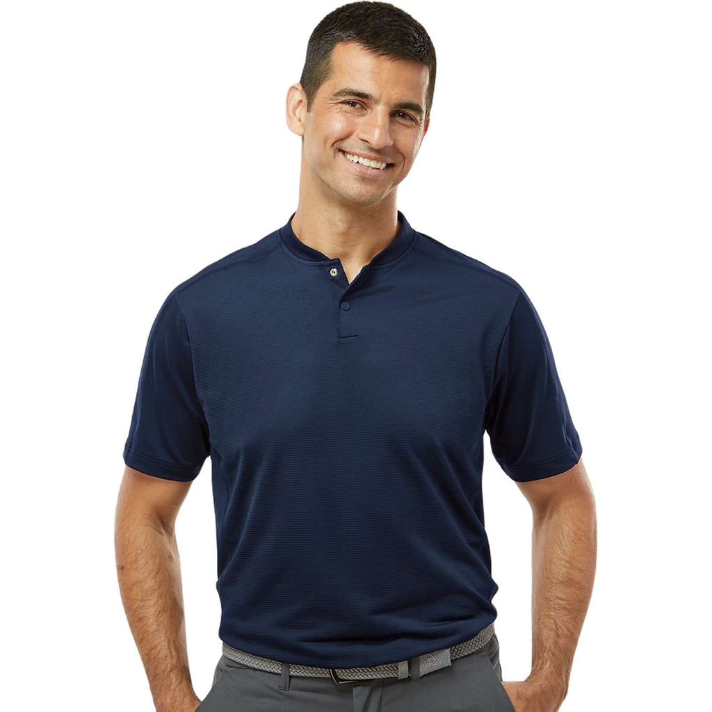 Adidas Men's Collegiate Navy Sport Collar Polo