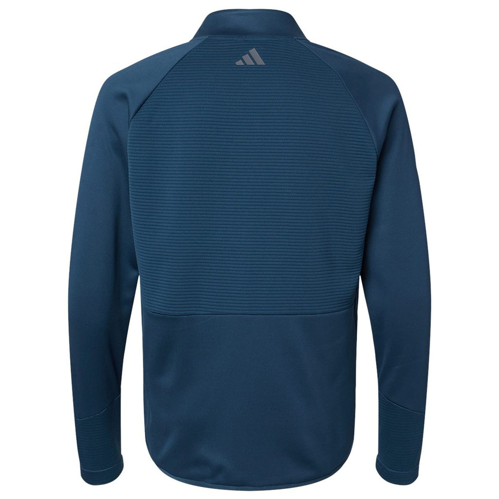 Adidas Men's Crew Navy Quarter Zip Pullover