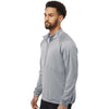 Adidas Men's Grey Three Quarter Zip Pullover