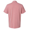 Adidas Men's Pink Strata Melange Blend Polo