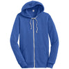 Alternative Apparel Men's True Pacific Blue Rocky Eco-Fleece Full Zip Hoodie