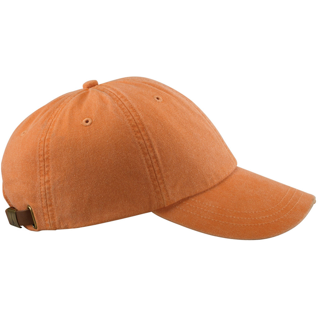 Adams Terra Cotta 6 Panel Low-Profile Washed Pigment-Dyed Cap