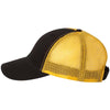 Sportsman Black/Gold The Duke Washed Trucker Cap