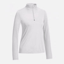 Expert Women's White Quarter Zip Training