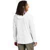 Allmade Unisex Bright White Tri-Blend Hoodie Tee