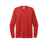 Allmade Unisex Rise Up Red Tri-Blend Long Sleeve Tee