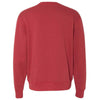 Champion Men's Carmine Red Heather Originals Sueded Fleece Crew