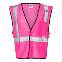 ML Kishigo Men's Pink Enhanced Visibility Non-ANSI Vest