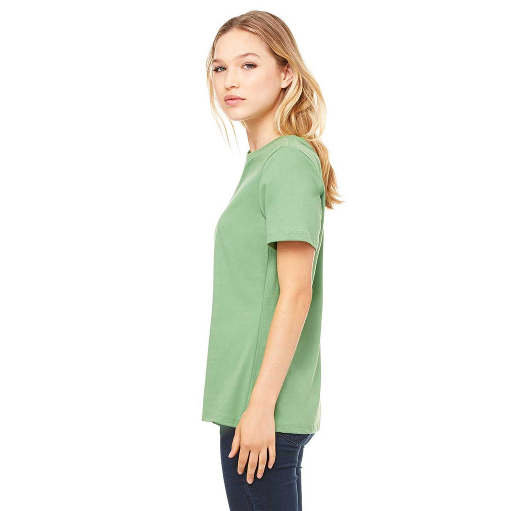 Bella + Canvas Women's Leaf Relaxed Jersey Short-Sleeve T-Shirt