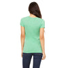 Bella + Canvas Women's Green Triblend Short-Sleeve T-Shirt