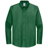 Brooks Brothers Men's Club Green Wrinkle-Free Stretch Nailhead Shirt