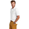 Brooks Brothers Men's White Pima Cotton Pique Polo