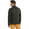 Brooks Brothers Men's Pine Heather Mid-Layer Stretch Half Zip