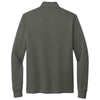 Brooks Brothers Men's Windsor Grey Double Knit Quarter Zip