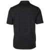 Cutter & Buck Men's Dark Black Tall DryTec Advantage Space Dye Polo