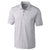 Cutter & Buck Men's Elemental Grey Tall DryTec Advantage Space Dye Polo