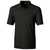 Cutter & Buck Men's Black Tall Forge Polo Pencil Stripe