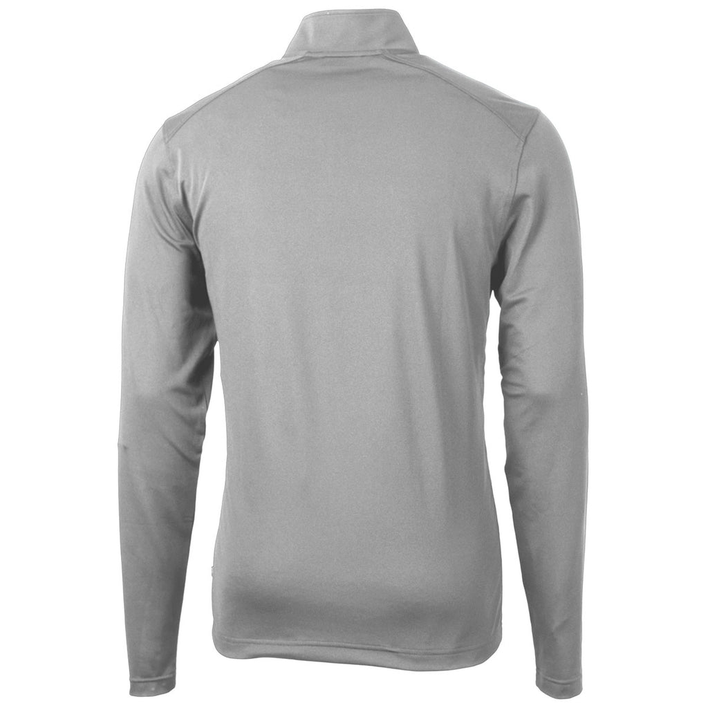 Cutter & Buck Men's Polished Virtue Eco Pique Recycled Tall Quarter Zip