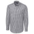 Cutter & Buck Men's Charcoal Tall Long Sleeve Epic Easy Care Stretch Gingham Shirt