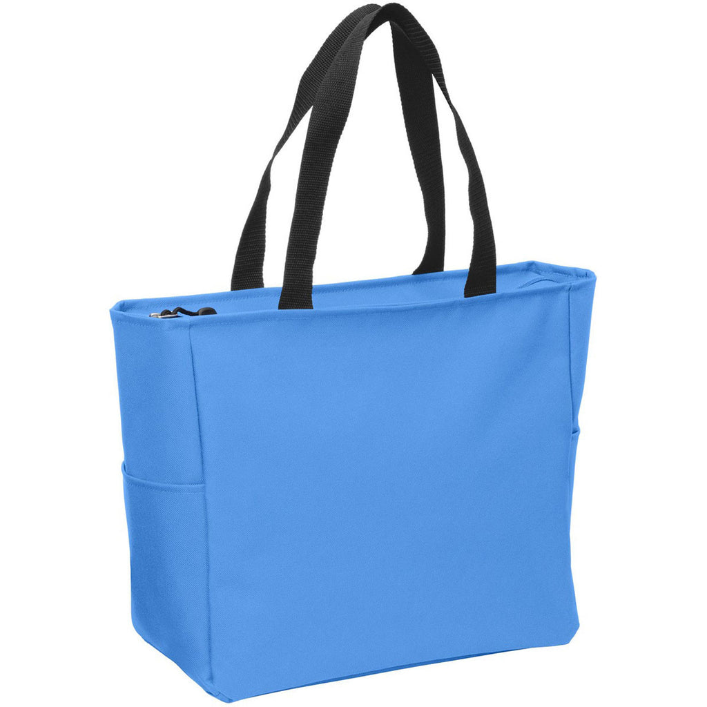 Port Authority Marina Blue Essential Zip Tote