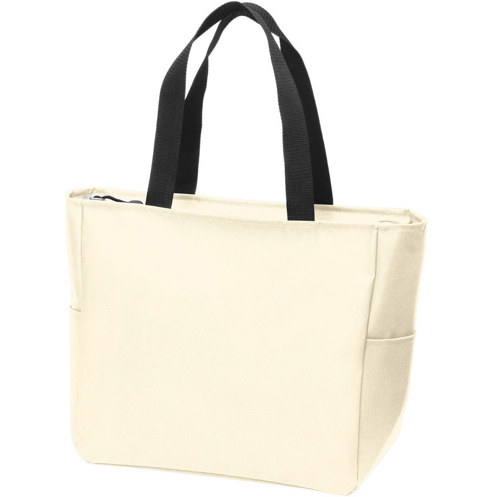 Port Authority Stone Essential Zip Tote