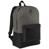 Port Authority Dark Charcoal/Black Retro Backpack