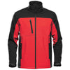 Stormtech Men's Bright Red/Black Cascades Softshell