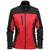 Stormtech Women's Bright Red/Black Cascades Softshell