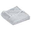 Port Authority Shadow Grey Plush Texture Blanket