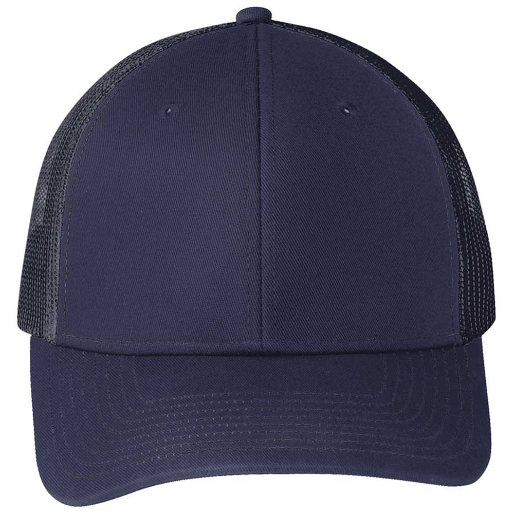 Port Authority True Navy Snapback Trucker Cap