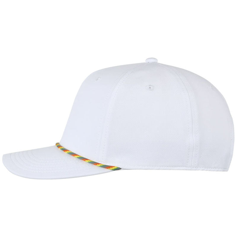 Ahead White/Rainbow Rope Alto Cap