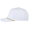 Ahead White/Rainbow Rope Alto Cap