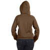 Comfort Colors Women's Brown 9.5 oz. Hooded Sweatshirt