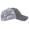 AHEAD Winter Grey/White Camo Performance Mesh Back Cap