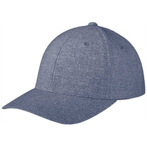 Port Authority Heather True Navy Flexfit 110 Performance Snapback Cap