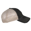 AHEAD Black/Tan Tea Stained Mesh Back Cap