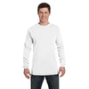 Comfort Colors Men's White 6.1 Oz. Long-Sleeve T-Shirt