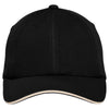 Port Authority Black/ Stone Dry Zone Cap