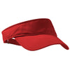 Port Authority Red Fashion Visor